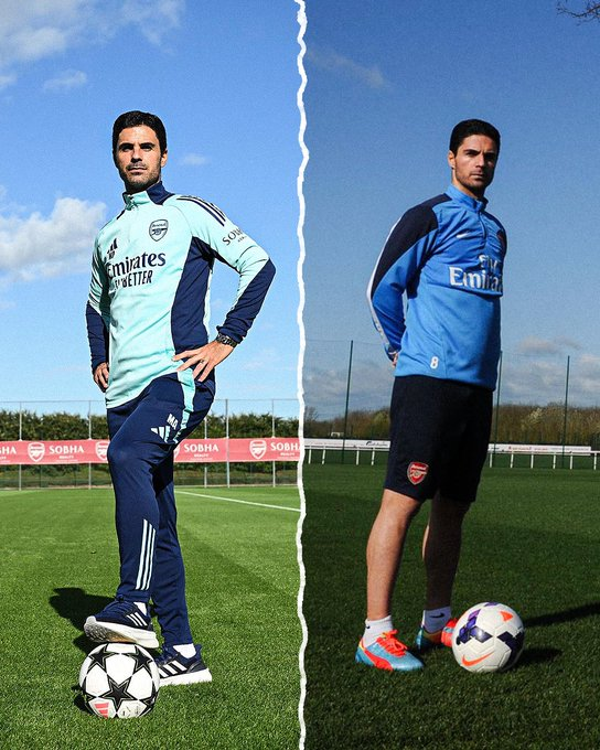 arsenal coach mikel arteta