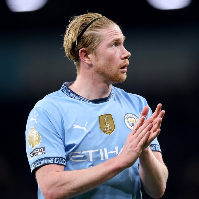 De bruyne oo ujanjeedha dhinacaa miami