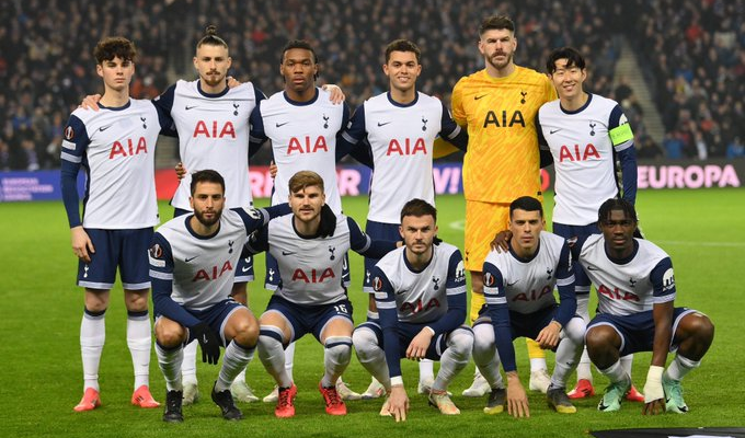 Tottenham oo dhulka ayaa lagu jiiday 5tii-ciyaarood